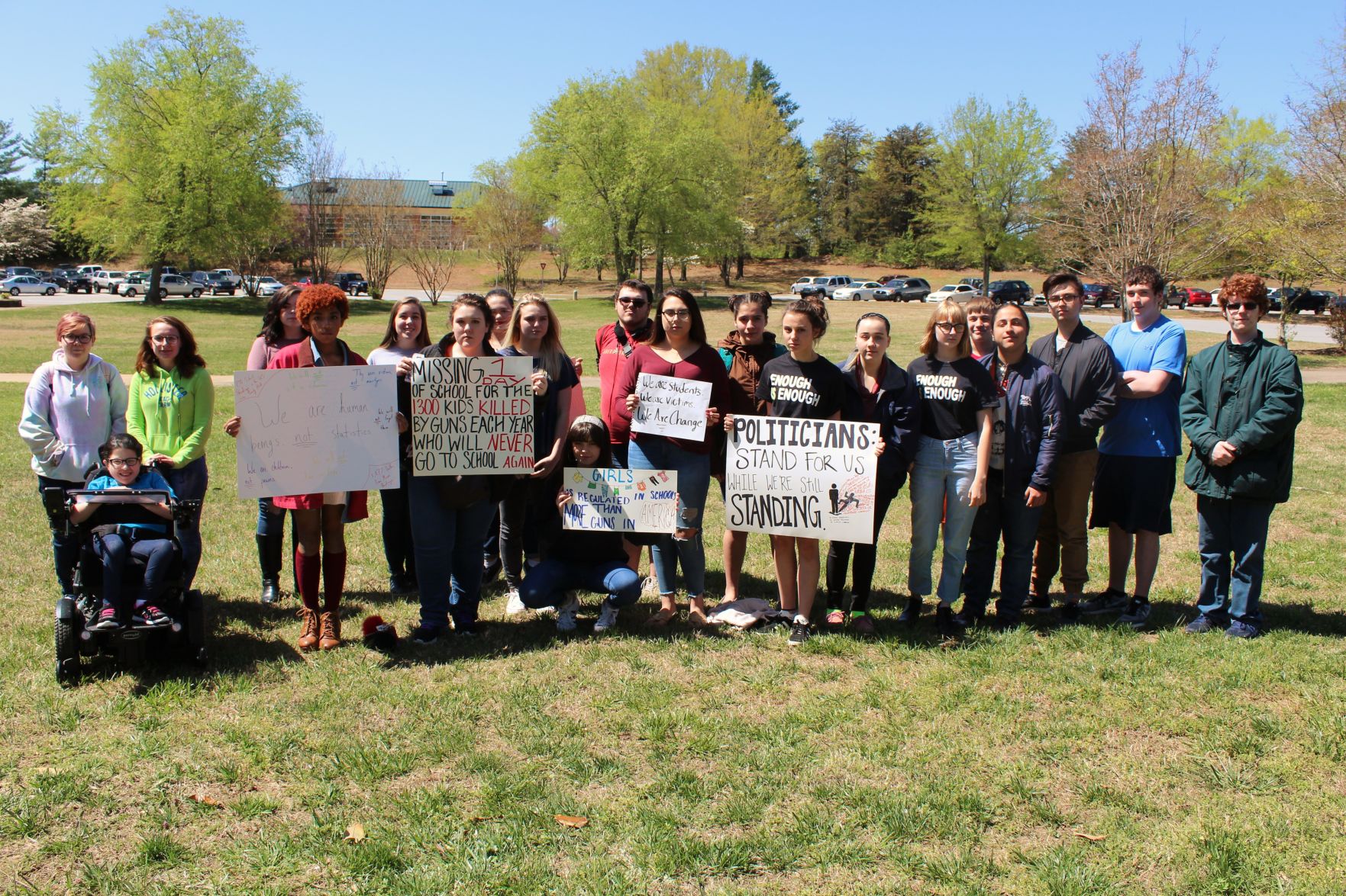 Rockingham County High School Walkout